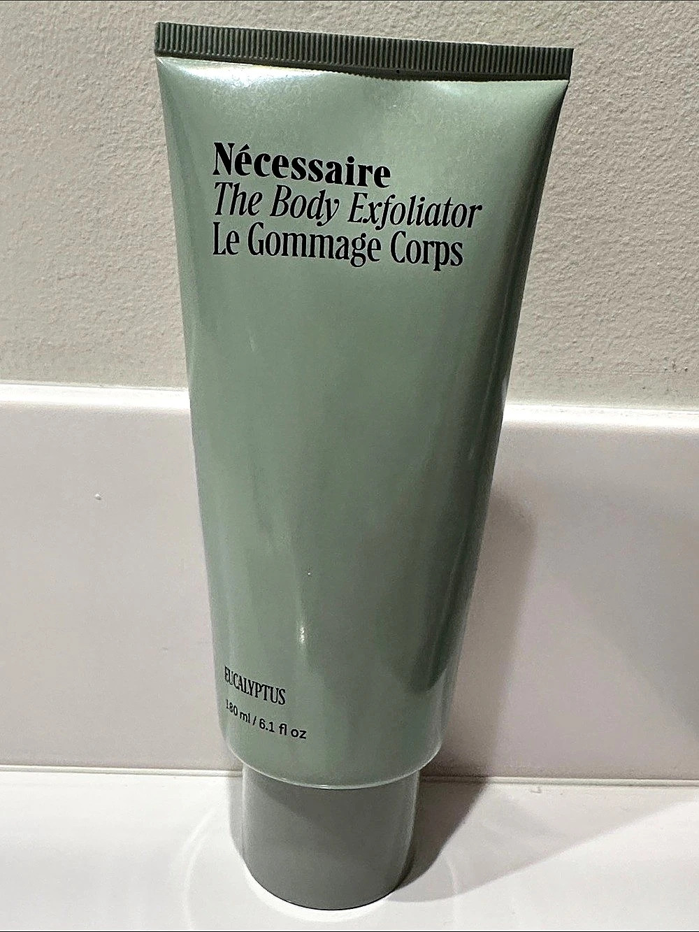Nécessaire The Body Exfoliator - Eucalyptus Green 6.1 fl oz NWT
